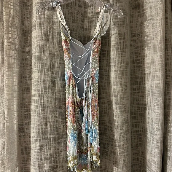 Needle & Thread Multicolor Embellished Dress - Picture 3 of 7